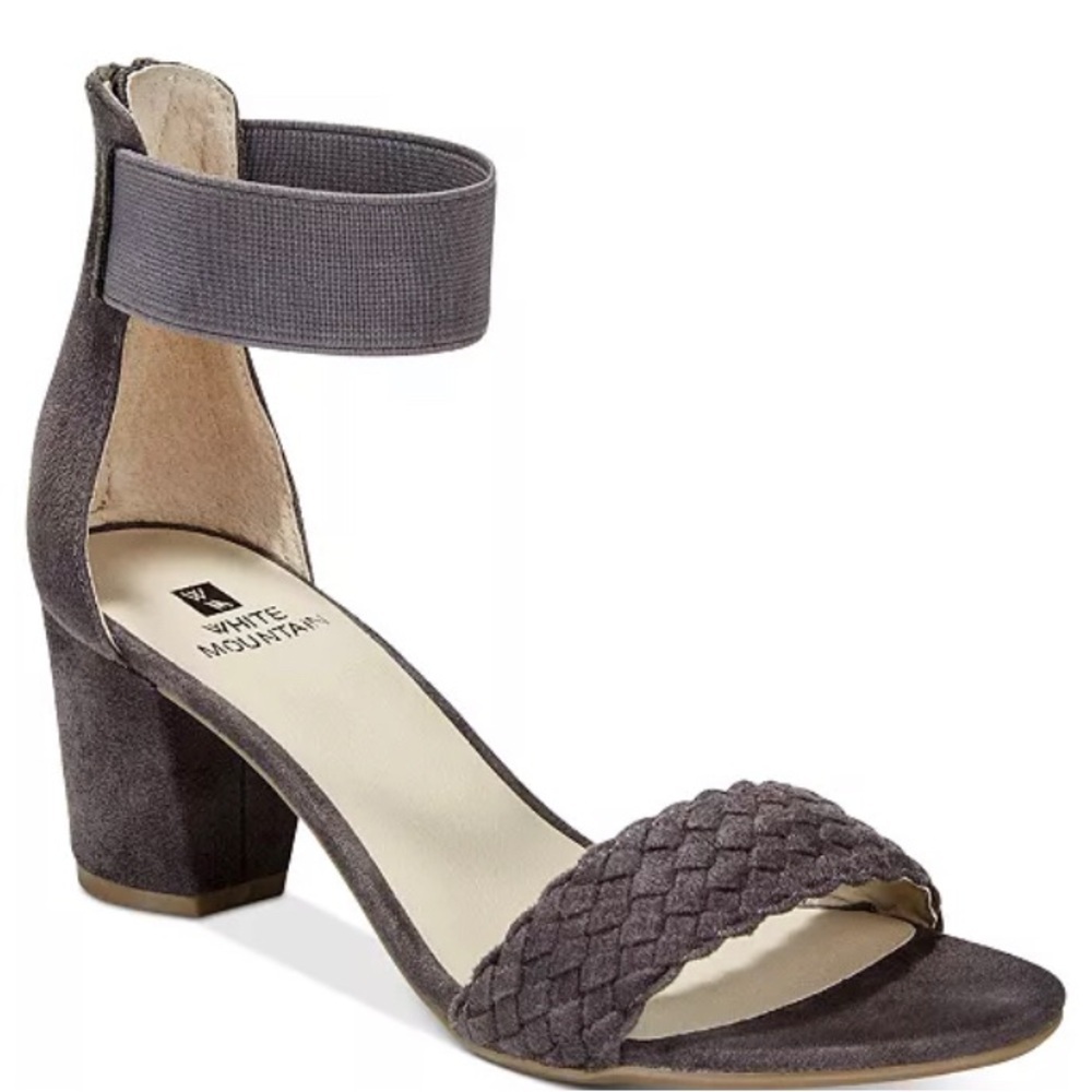 White Mountain Gray Sandals
